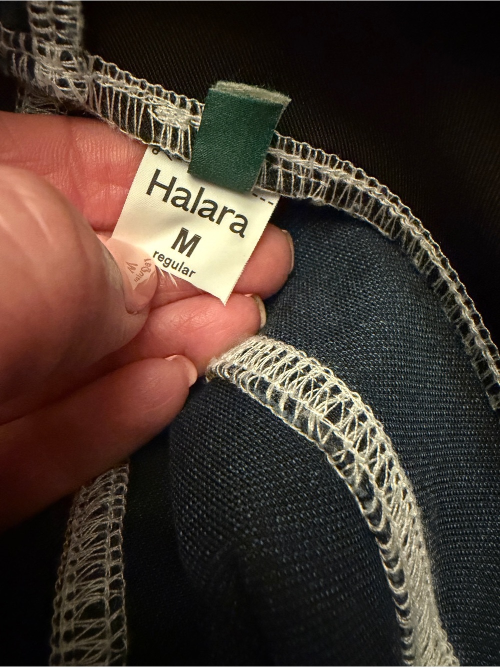 Halara Flex™ High Waisted Stripe Wide Leg Casual Jeans. - Picture 12 of 12
